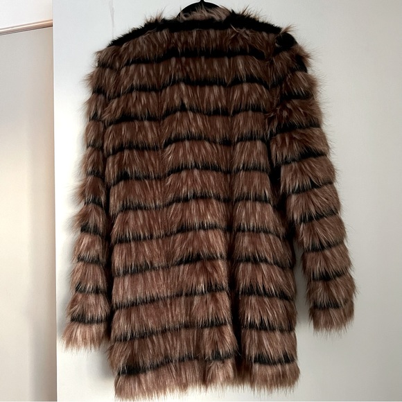 Rehab Lab Faux Fur Coat - Picture 3 of 5